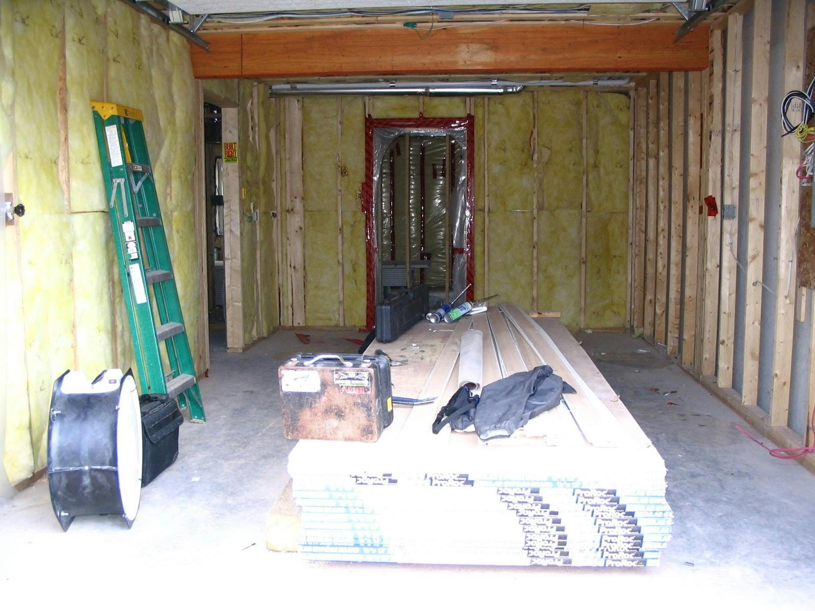 Insulating Garage Walls And Ceiling Module 2 4 Installation
